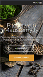 Mobile Screenshot of pitopalvelu-maustemylly.fi