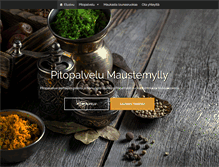 Tablet Screenshot of pitopalvelu-maustemylly.fi